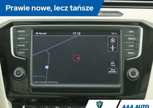 Volkswagen Passat cena 71000 przebieg: 135484, rok produkcji 2016 z Władysławowo małe 277